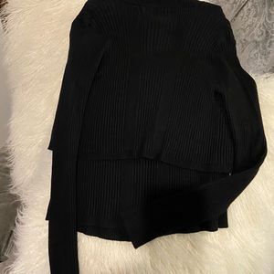 Black and hot pink zipper